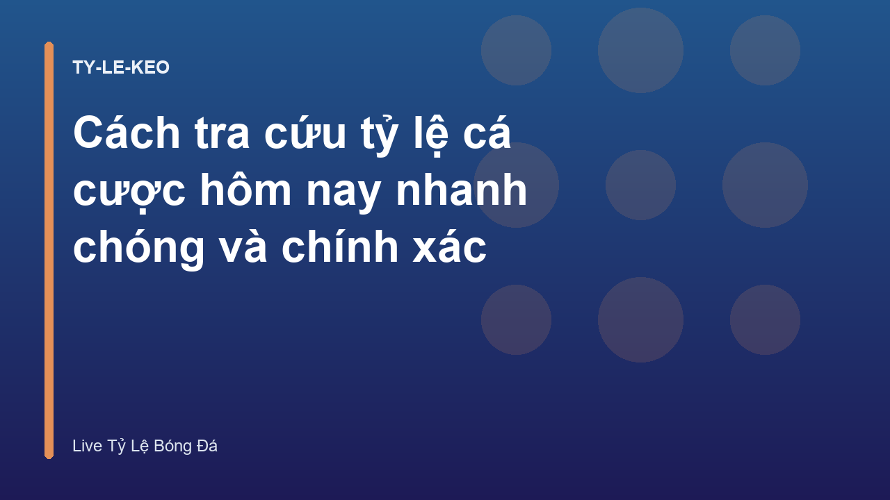 Read more about the article Cách tra cứu tỷ lệ cá cược hôm nay nhanh chóng và chính xác